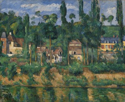 Het Kasteel van Medan, c.1880 door Paul Cézanne