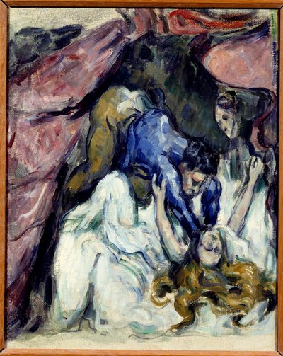 De buitenlandse vrouw door Paul Cézanne
