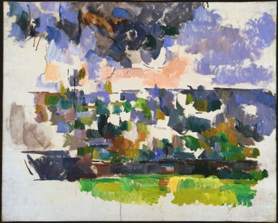 De tuin in Les Lauves (Le Jardin des Lauves) door Paul Cézanne