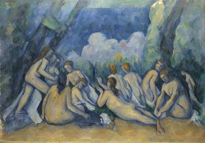 De Grote Baadsters, ca. 1900-05 door Paul Cézanne