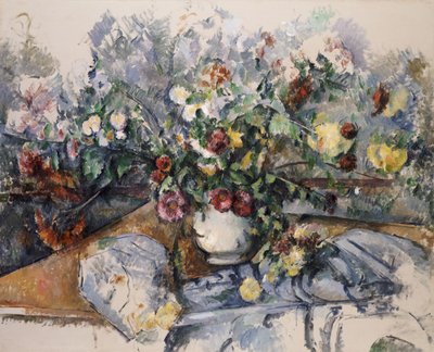 Een groot boeket bloemen, ca. 1892-95 door Paul Cézanne