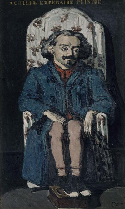 Achille Emperaire, 1867-1868 door Paul Cézanne