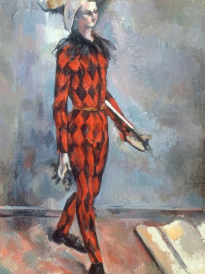 Arlecchino door Paul Cézanne