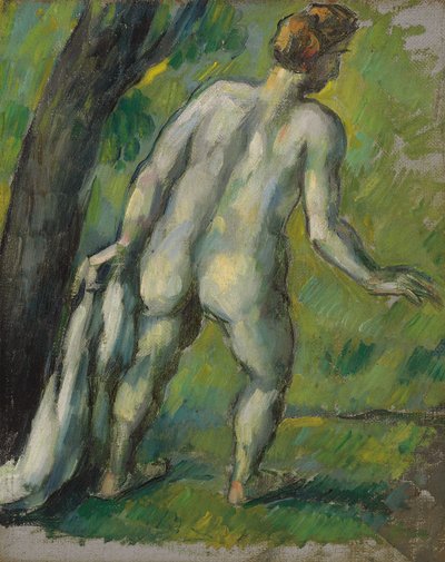 Bader, Achteraanzicht door Paul Cézanne