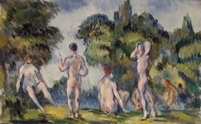Baden, 1890-94 door Paul Cézanne