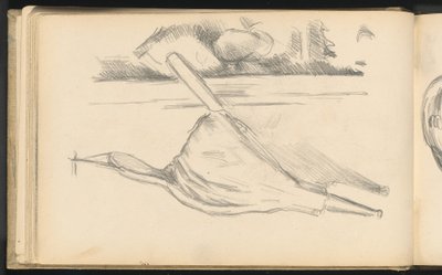 Balg voor een Open Haard door Paul Cézanne