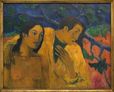 Vlucht (Tahitian idylle) door Paul Cézanne