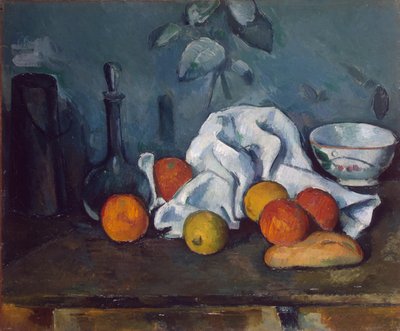 Engels: Melkdispenser, karaf en kom Melkdispenser, karaf en kom door Paul Cézanne
