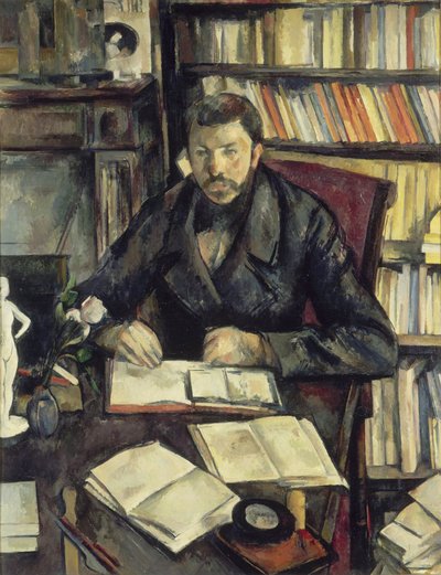 Gustave Geoffroy door Paul Cézanne