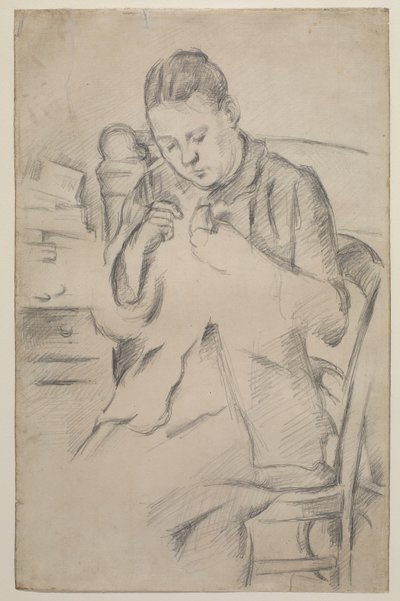 Hortense Fiquet door Paul Cézanne