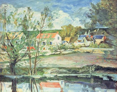 In de Oise Vallei door Paul Cézanne
