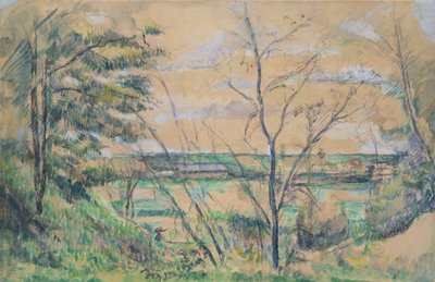 In de Oise-vallei, 1878-80 door Paul Cézanne