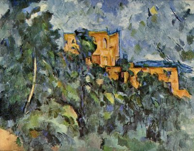 Kasteel Noir door Paul Cézanne