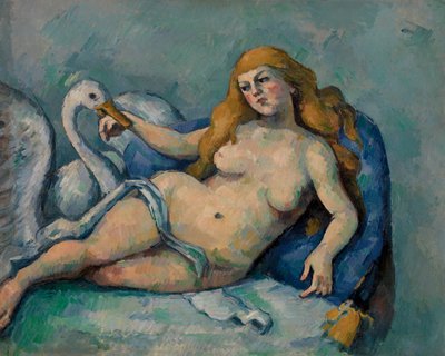 Leda en de Zwaan door Paul Cézanne