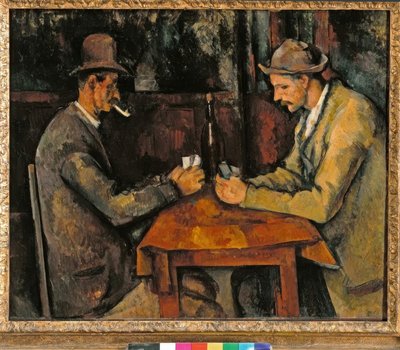 De Kaartspelers door Paul Cézanne