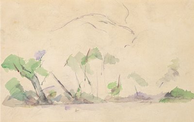 Mont Sainte-Victoire door Paul Cézanne