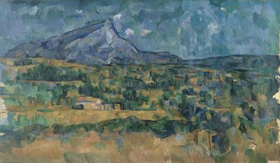 Mont Sainte-Victoire, ca. 1902-6 door Paul Cézanne