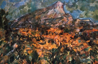 Mont Sainte Victoire door Paul Cézanne