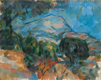 Mont Sainte-Victoire door Paul Cézanne