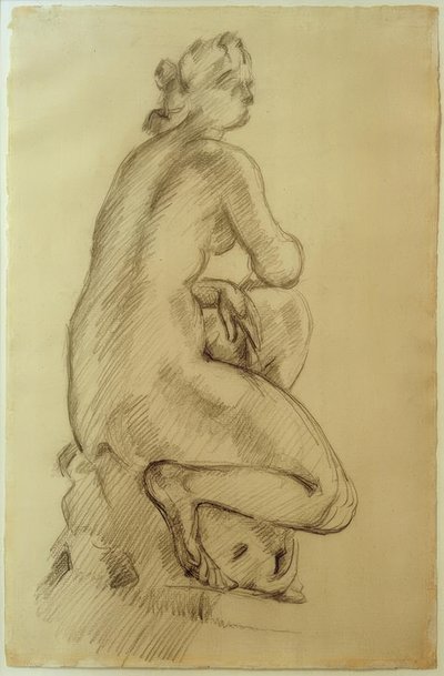 P. Cézanne, Hurkende Venus door Paul Cézanne