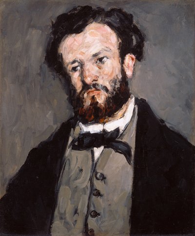 Portret van Anthony Valabrègue, 1869-1871 door Paul Cézanne