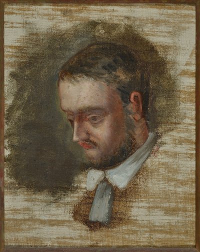 Portret van Emile Zola door Paul Cézanne