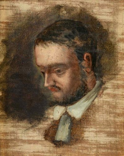 Portret van Émile Zola 1840-1902 door Paul Cézanne