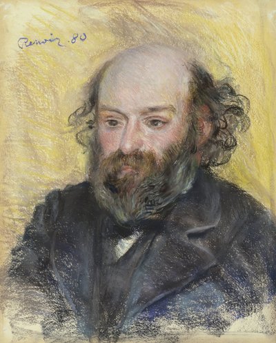 Portret van Paul Cézanne door Paul Cézanne