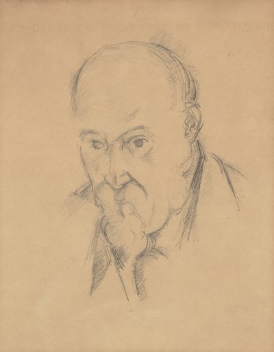 Zelfportret door Paul Cézanne
