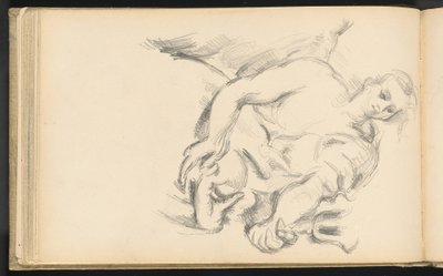 Studie van een engel in Rubens