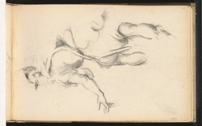 Studie van de allegorische figuur Frankrijk in Rubens