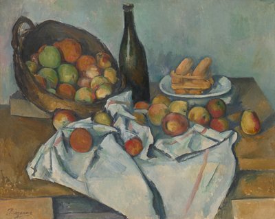 De mand met appels door Paul Cézanne