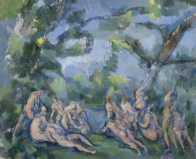 De baders, 1899-1904 door Paul Cézanne