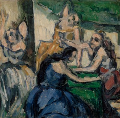 De courtisanes door Paul Cézanne