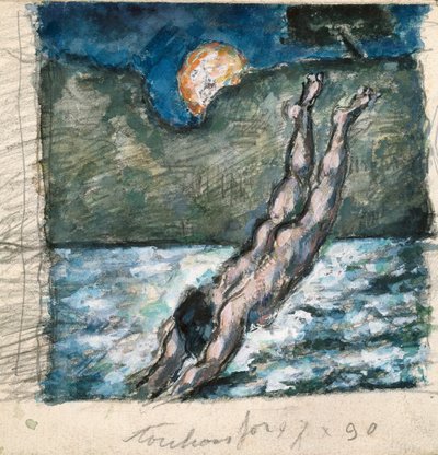 De duiker door Paul Cézanne