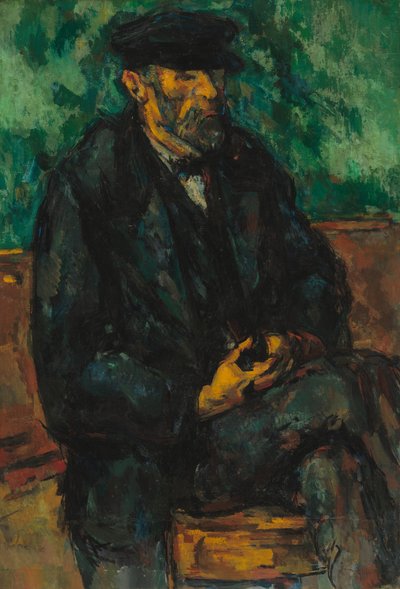 De Tuinman Vallier door Paul Cézanne
