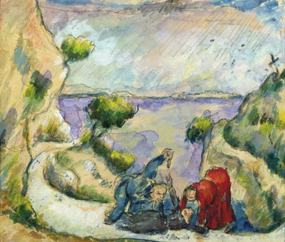 De Moord, ca. 1867-70 door Paul Cézanne