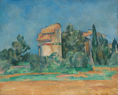 De Duiventoren bij Bellevue, 1890 door Paul Cézanne