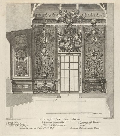 De Eerste Muur van de Porseleinkamer, uit: 