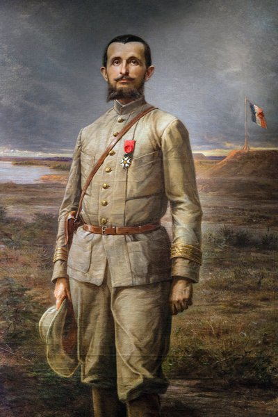 (detail) Le commandant Marchand door Paul Dominique Philippoteaux
