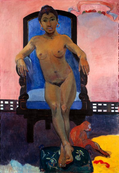 Aita Tamari Vahine Judith Te Parari, Portret van Annah de Javaanse door Paul Gauguin