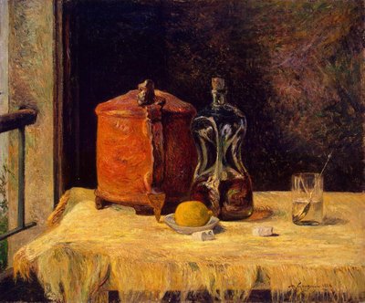 Bij het Raam door Paul Gauguin