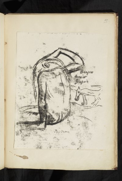 Avant et après - Bonjour Monsieur Gauguin door Paul Gauguin