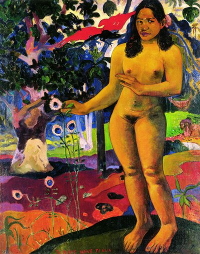 Delightful Land Te Nave Nave Fenua, 1892 door Paul Gauguin