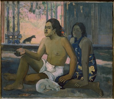 Eiaha ohipa door Paul Gauguin