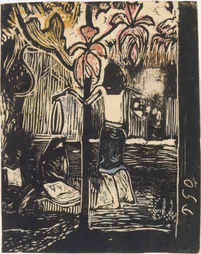 Fragrance Noa Noa, kleine blok, 1894-95 door Paul Gauguin