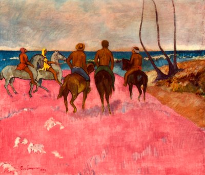 Ruiters aan de kust, 1902, 1937 door Paul Gauguin