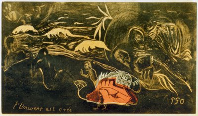 Het universum is gecreëerd door Paul Gauguin