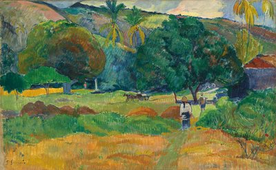 Het Dal, 1892 door Paul Gauguin