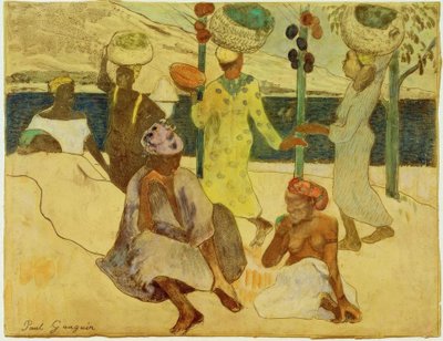 De krekels en de mieren door Paul Gauguin